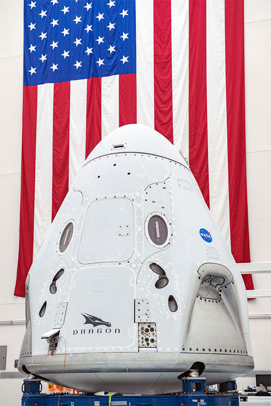 SpaceX Crew Dragon spacecraft